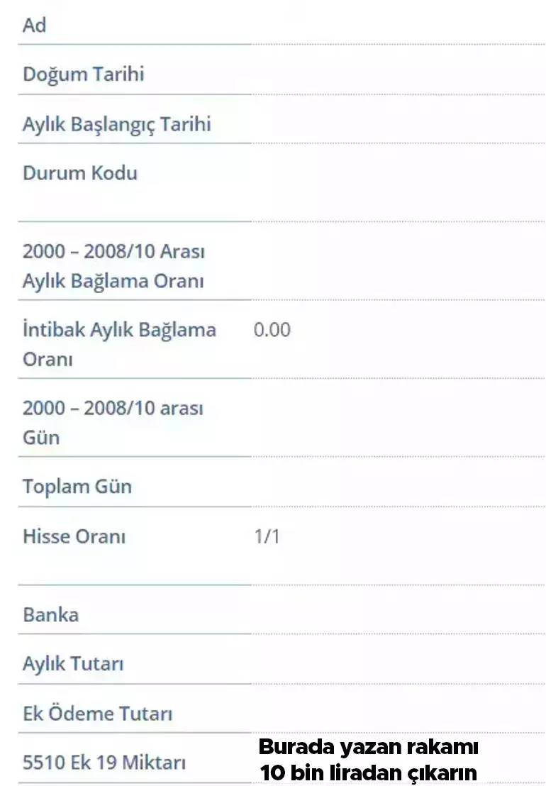 Emeklilerin kök maaşları yeniden güncellendi! İşte yeni kök maaş hesaplama tablosu 10