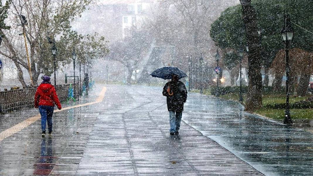 Meteoroloji il il uyardı: Şiddetli yağış ve kar geliyor.. 12