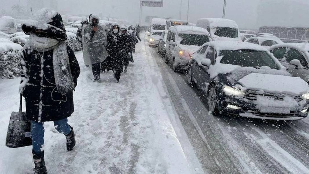 Meteoroloji il il uyardı: Şiddetli yağış ve kar geliyor.. 2