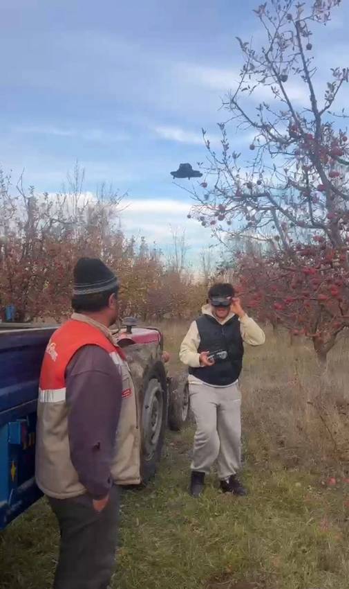 'UFO gören masum köylü' repliği gerçek oldu... Drone şakası işte böyle bitti! 8