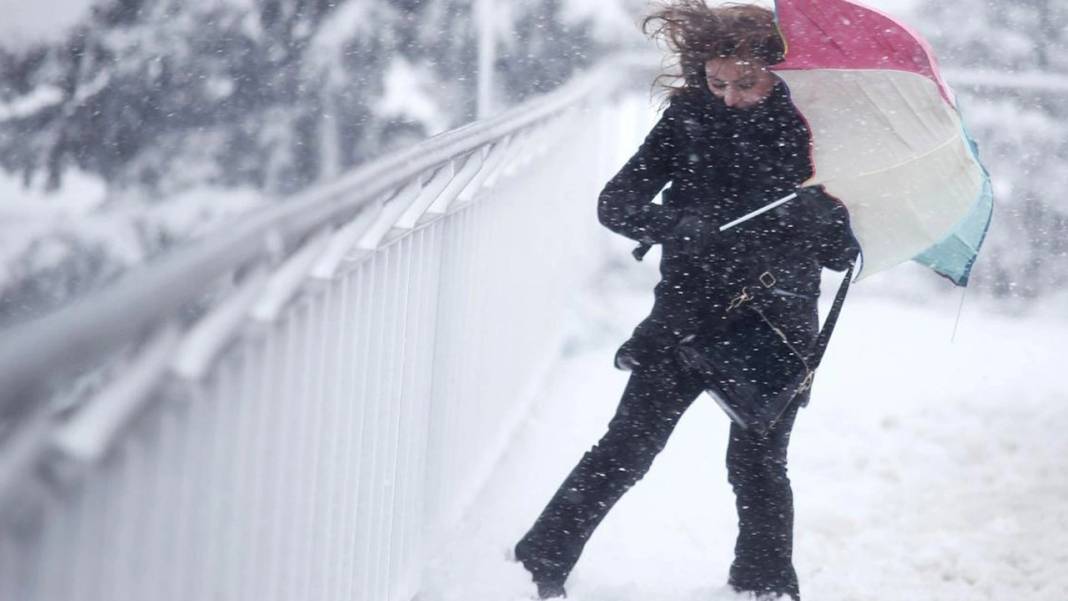 Meteoroloji o illere kar ve sağanak yağış uyarısı! 8