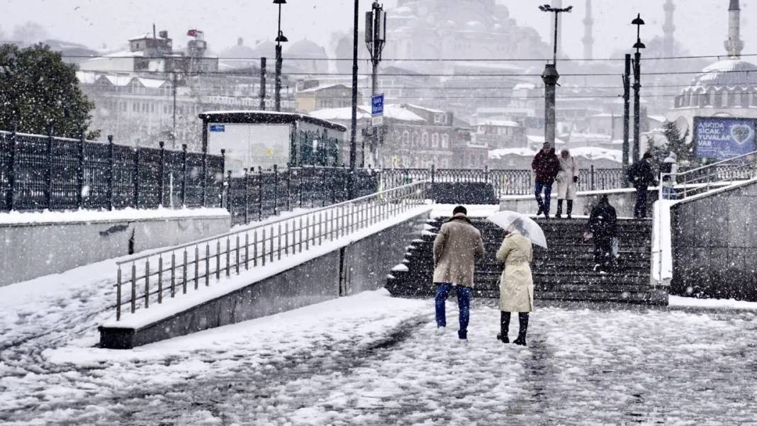 Meteoroloji o illere kar ve sağanak yağış uyarısı! 7