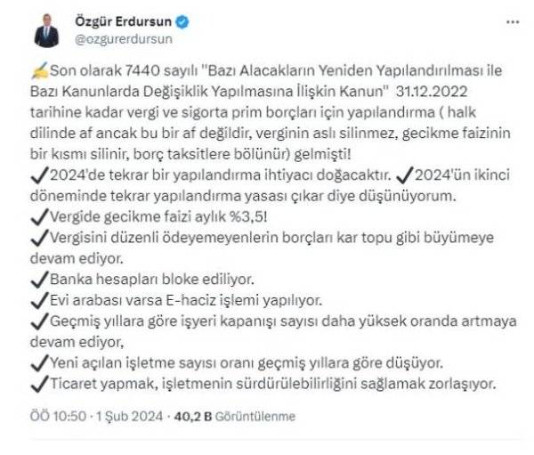 Bu borçların hepsi silinecek! Boşuna ödemeyin dedi net tarih verdi 12