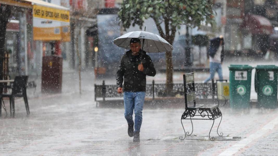 Meteoroloji açıkladı Türkiye'yi sağanak vuracak! 5