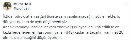 Asgari ücrete ara zam için ilk rakam verildi! 20 bin lira olacak 12