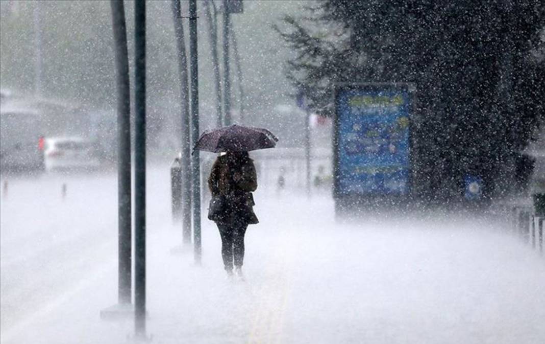 Meteoroloji alarm verdi: Sağanak Türkiye'yi esir alacak 5