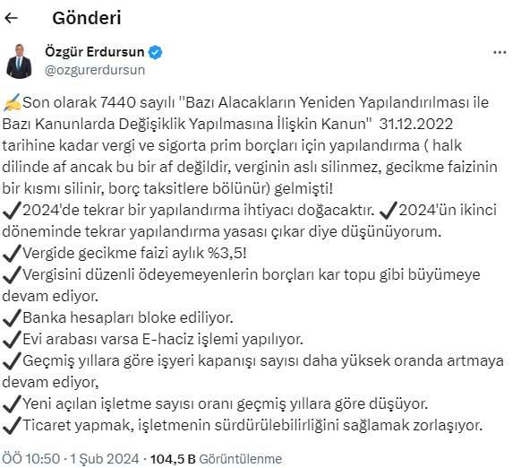 Özgür Erdursun içeriden aldığı duyumu paylaştı! Emekli olamayanlara af yasası geliyor 7