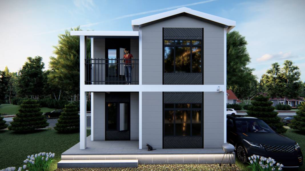 Devlet destekli prefabrik ev fırsatı: Aylık 6 bin liraya anahtar teslim 1