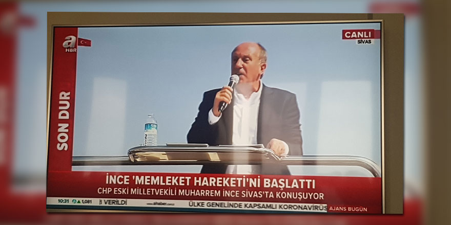 A Haber'e Muharrem İnce şoku