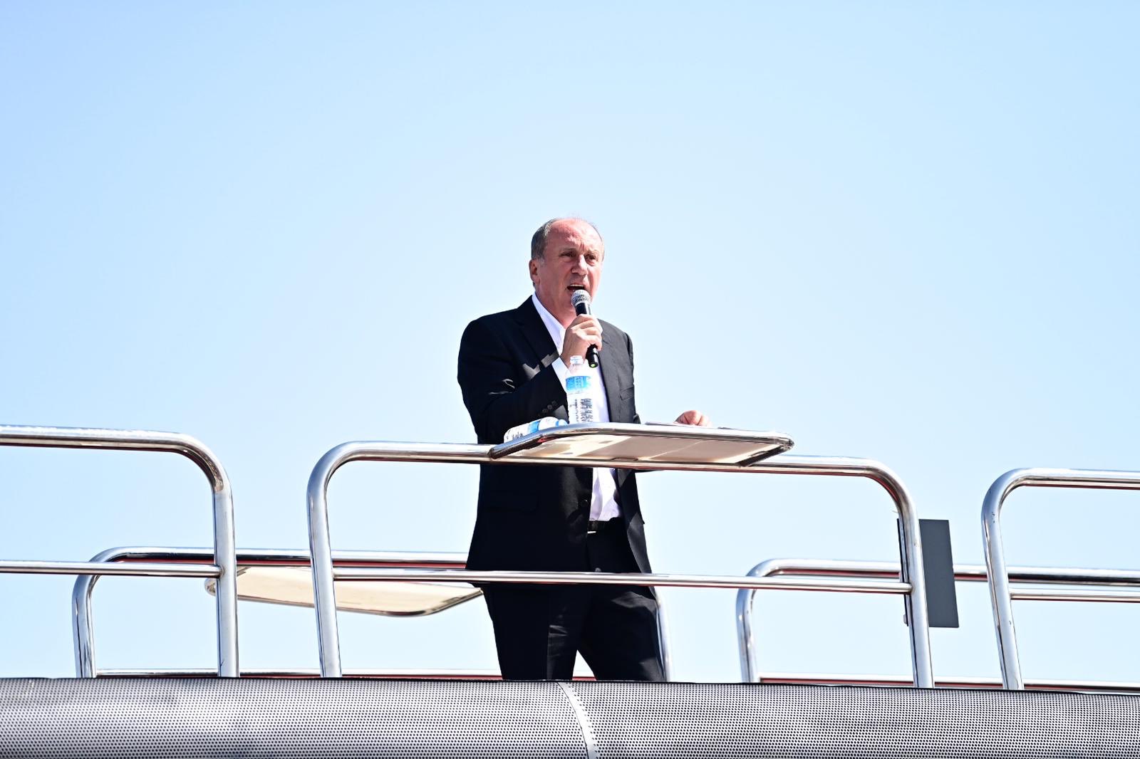 Muharrem İnce, Sivas mitinginin ardından oraya gitti