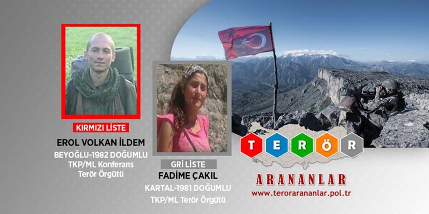 Kırmızı ve Gri Kategori'den iki terörist etkisiz hale getirildi