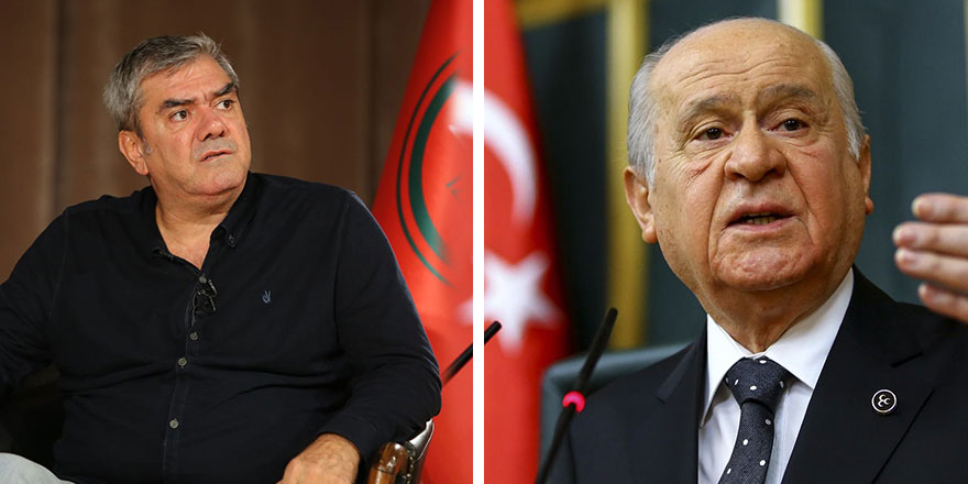 Türk Tabipler Birliği kapatılmalıdır diyen Devlet Bahçeli'ye Yılmaz Özdil öyle bir yanıt verdi ki