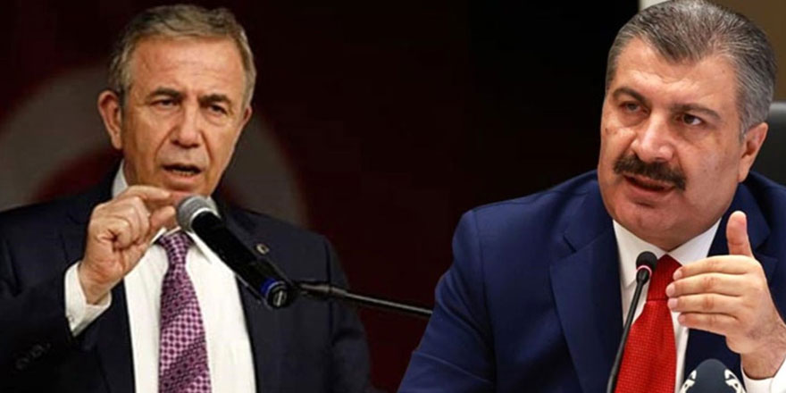 Sağlık Bakanı Koca'dan, Mansur Yavaş'a teşekkür