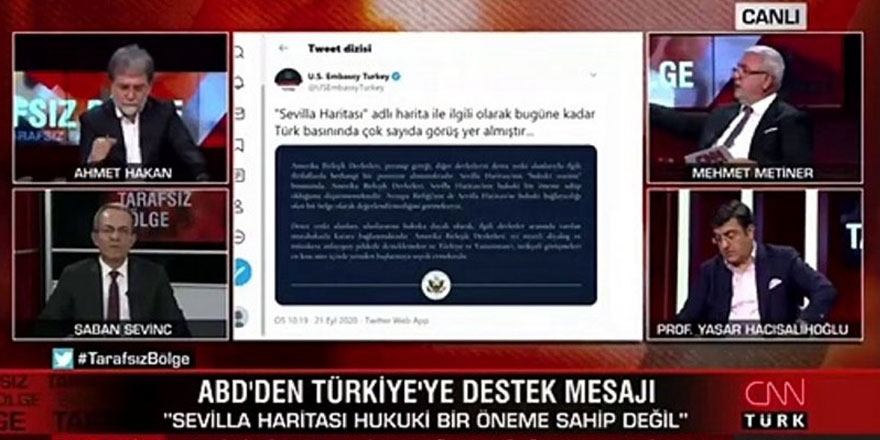 Yanlış bilgi veren Mehmet Metiner doğrusu söylenince dondu kaldı