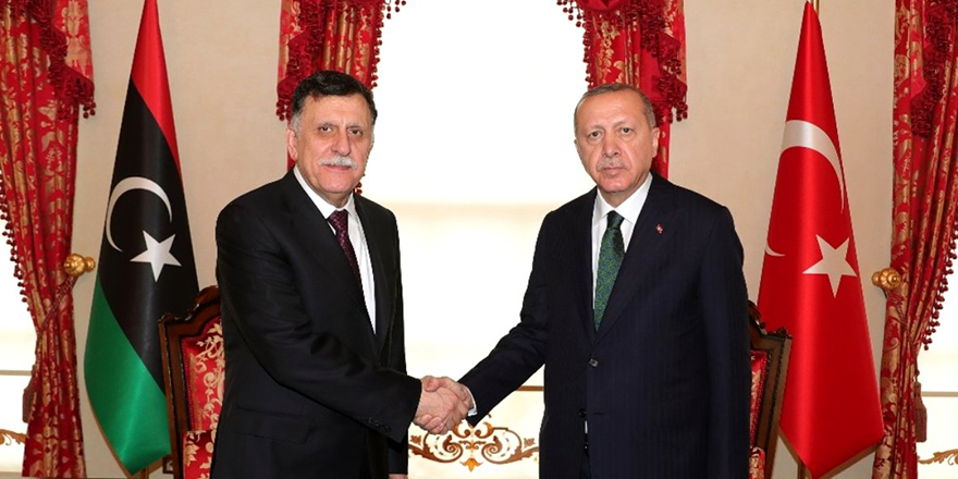 Erdoğan, Fayiz Es-Serrac ile görüşecek