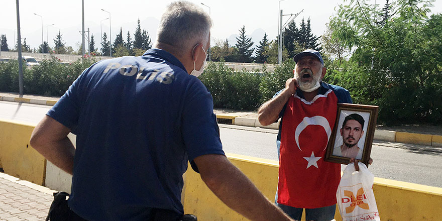 Oğlunun katiline verilen cezayı az bulan babadan korkutan eylem