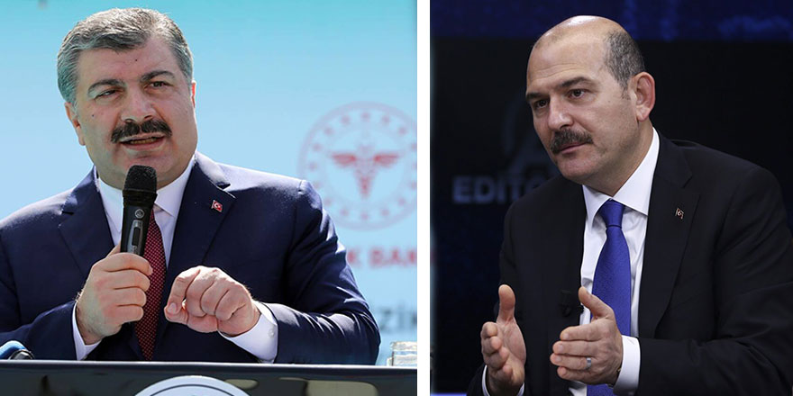 Salgının ilk günlerinde birbirlerine girmişlerdi! Süleyman Soylu Fahrettin Koca'ya neden teşekkür etti?