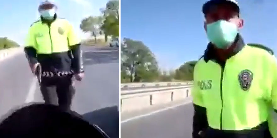 Eskişehir'de böyle yol çevirme görülmedi! Polis silah çekerek durdurdu