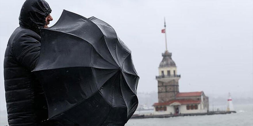 Meteoroloji'den İstanbul için fırtına uyarı