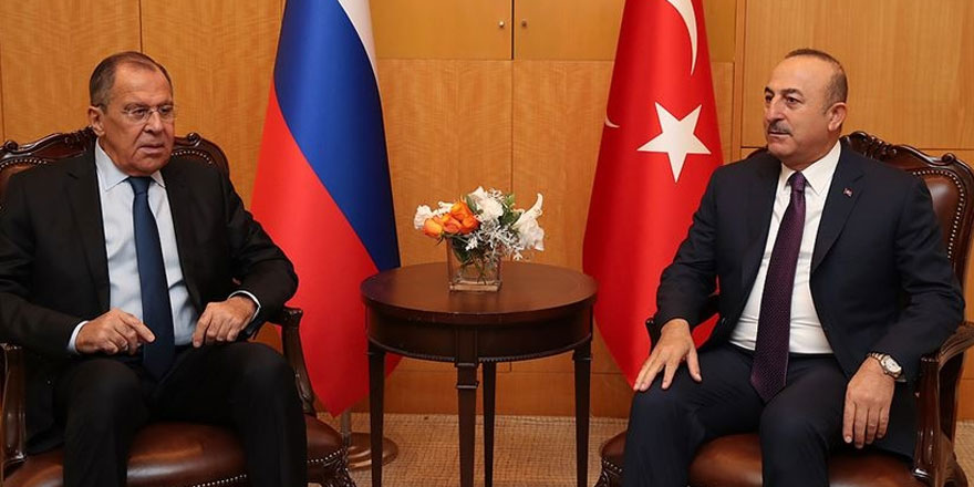 Dışişleri Bakanı Mevlüt Çavuşoğlu, mevkidaşı Sergey Lavrov ile görüştü