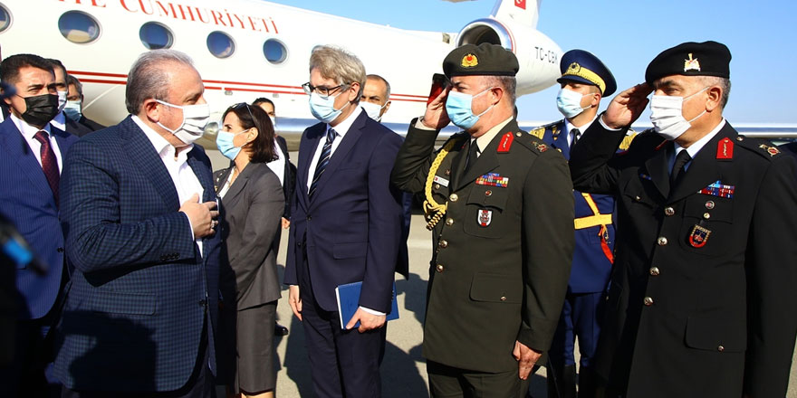 TBMM Başkanı Mustafa Şentop Azerbaycan'da