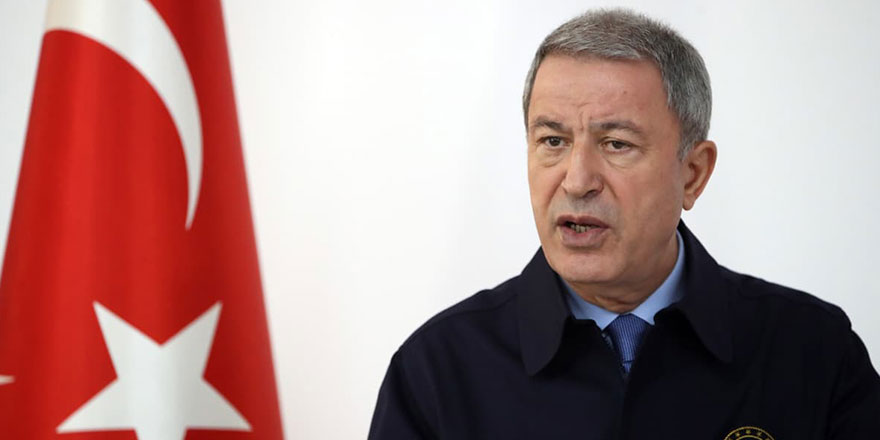 Hulusi Akar'dan KKTC Cumhurbaşkanı Ersin Tatar'a tebrik mesajı!