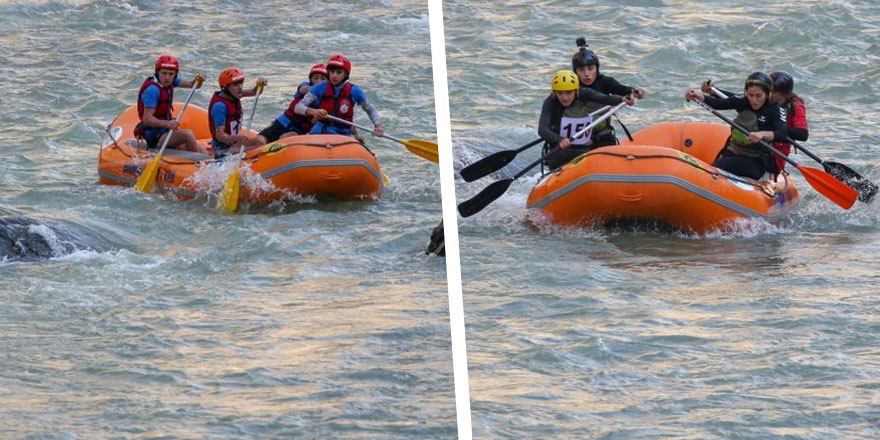 Türkiye Rafting Şampiyonası Zap Vadisi'nde başladı