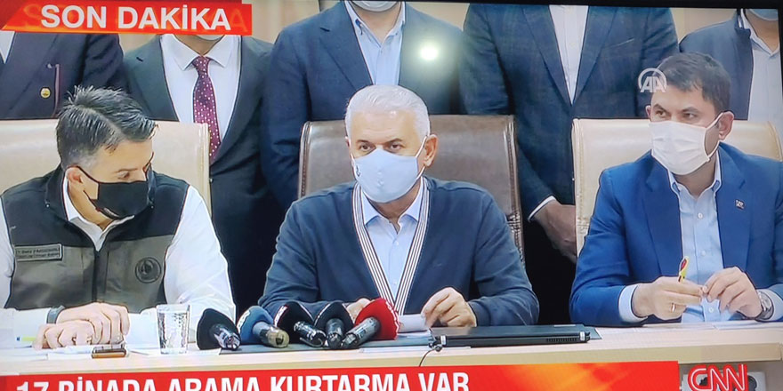 Binali Yıldırım'ın olduğu toplantıda başbakan ayrıntısı