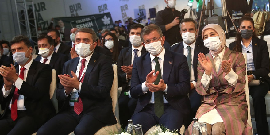 Gelecek Partisi'nde kongre heyecanı: Genel Başkan Ahmet Davutoğlu