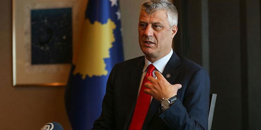 Kosova Cumhurbaşkanı Haşim Thaçi görevinden istifa etti