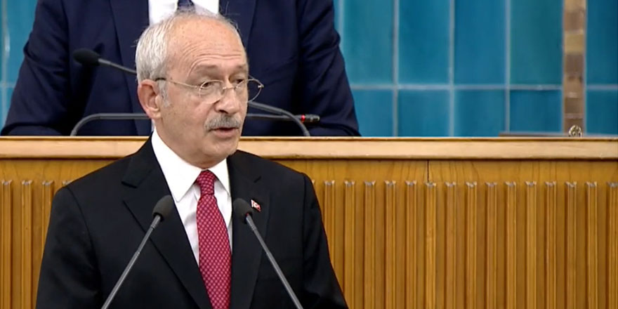 CHP Genel Başkanı Kemal Kılıçdaroğlu grup toplantısında konuşuyor (CANLI)