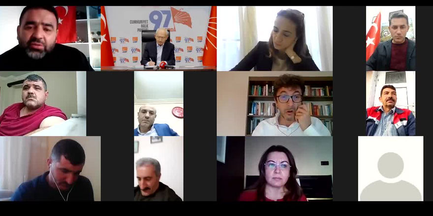 CHP Genel Başkanı Kemal Kılıçdaroğlu muhtarlarla bir araya geldi