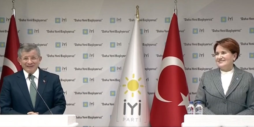 Akşener ve Davutoğlu'ndan sürpriz görüşme