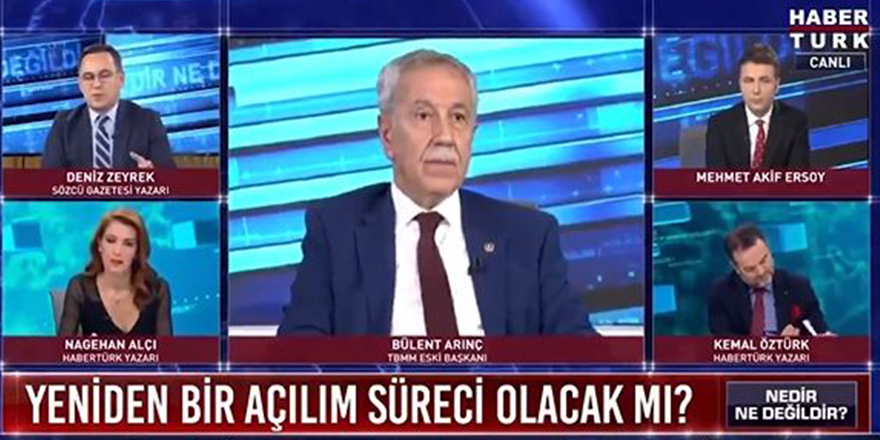 Bülent Arınç'tan bomba açıklama: Türkiye'de ifade özgürlüğü hastalıklıdır