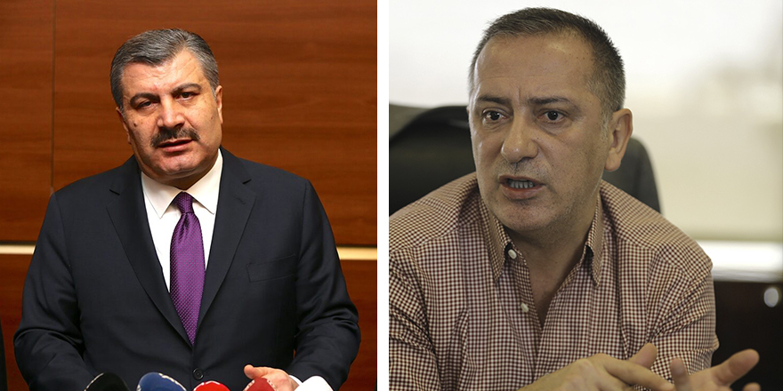 Fahrettin Koca'dan Fatih Altaylı'ya maske teşekkürü