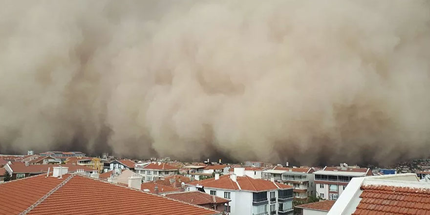 Prof. Dr. Ahmet Cemal Saydam uyarmıştı... Bodrum'da hava birden karardı, çamur yağdı