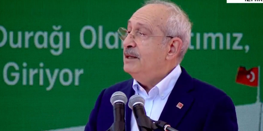 CHP lideri Kemal Kılıçdaroğlu İzmir'de canlı yayında konuştu