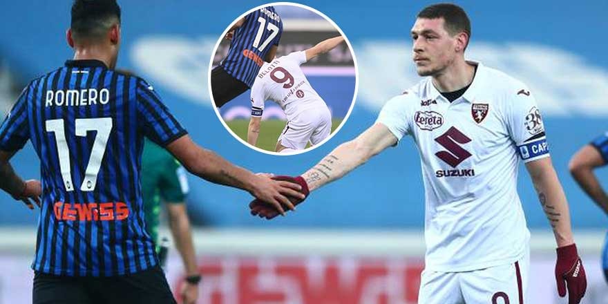 Atalanta Torino maçına Andrea Belotti damga vurdu! İtalya bu görüntüleri konuşuyor 