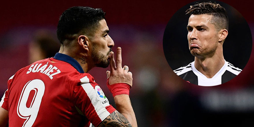 Luis Suarez, Ronaldo'nun rekorunu kırdı