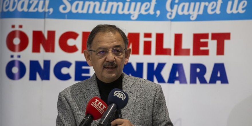"Projelerimizi uçak hızıyla yapacağız"