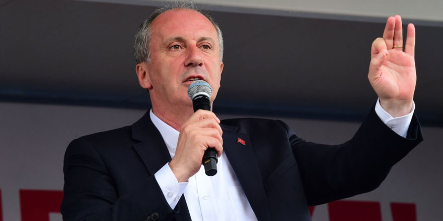 Muharrem İnce hedefini açıkladı! CHP oylarımı bölmezse...