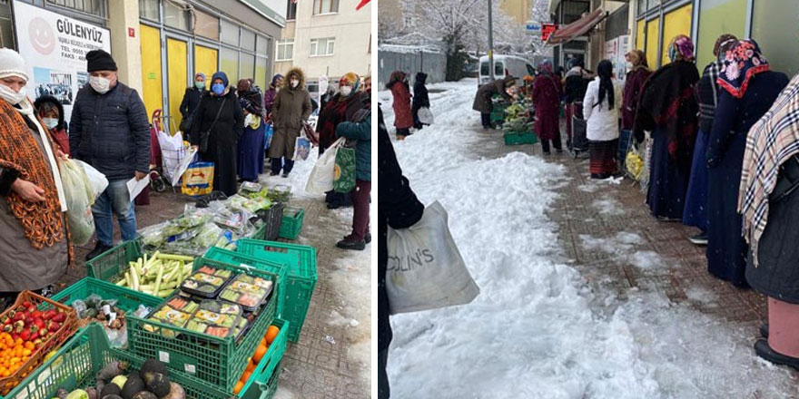 İstanbul Ataşehir’de bir yardım derneği tarafından satılan çürük ürünler için...