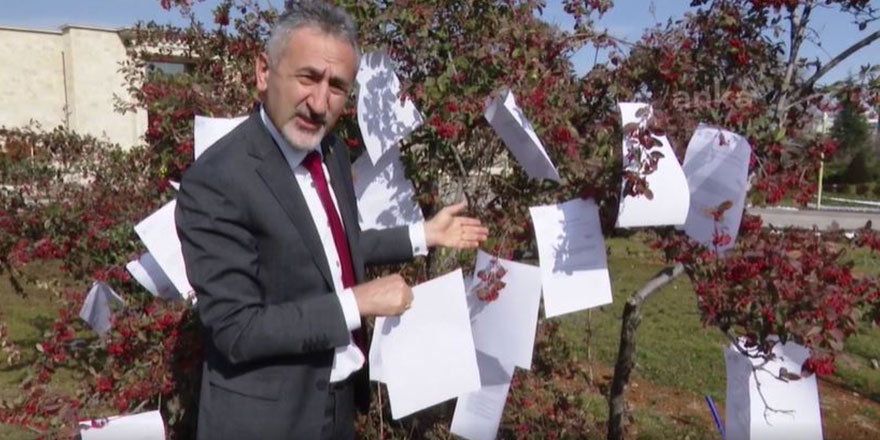 CHP Ordu Milletvekili Dr. Mustafa Adıgüzel, meclis bahçesinde ilginç bir eylem yaptı!