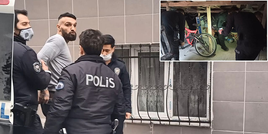 Esenyurt'ta çatıda basıldılar! Polise şok sözler: Akşam eniştem karakola gelince konuşuruz!