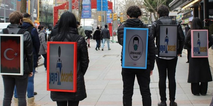 5 saat yürüyüp 300 lira kazanıyorlar