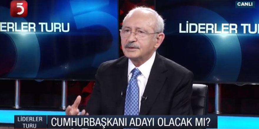 CHP lideri Kemal Kılıçdaroğlu Cumhurbaşkanı adayı olacak mısınız sorusuna böyle yanıt verdi 