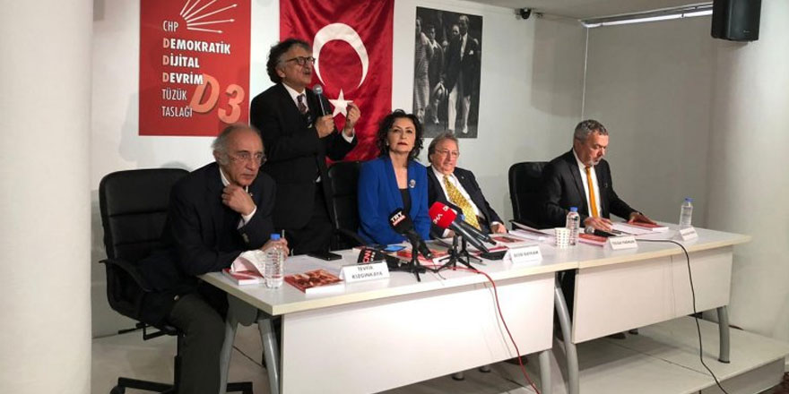 CHP için hazırlanan 'Demokratik Dijital Devrim tüzüğü' tanıtıldı