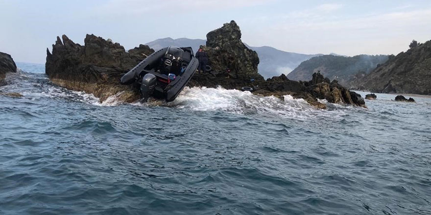 Mersin'in Anamur açıklarında 19 göçmen kurtarıldı!