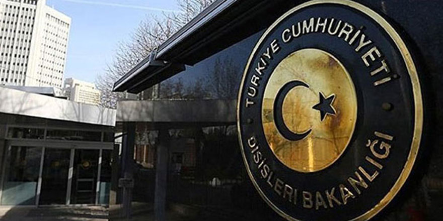 Dışişleri Bakanlığı'ndan AP'ye sert tepki