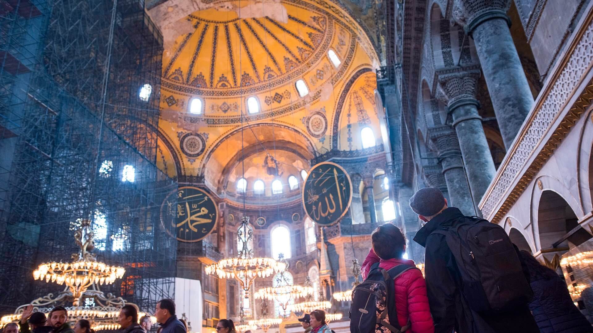 Ayasofya'nın 5 yıllık bilançosu açıklandı! 